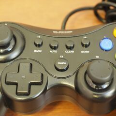エレコム ゲームパッド USB接続 Xinput/DirectInput両対応 Xbox系12ボタン振動/連射  ブラック JC-U3613MBKの画像