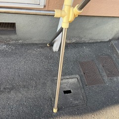 お話中！　ステンレス布団干し　洗濯干しの画像
