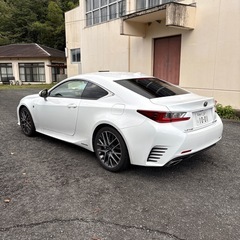 兵庫県発！２８年式レクサスRC！車検８年２月、Fスポーツ‼️の画像