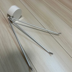 無印良品　ふきんかけ　タオルかけの画像