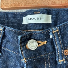 moussy  ハイウエストワイドデニム　26  ワンウォッシュの画像