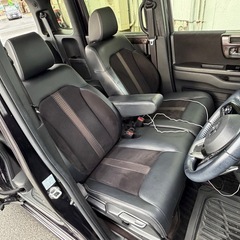 コートテクトフロントガラスに交換済み　CVTF交換！　OBD2診断済！　クレカ　QR 令和1年　N-BOXカスタム　G Lターボホンダセンシング　8インチナビ　検付きの画像