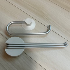 無印良品　ふきんかけ　タオルかけの画像