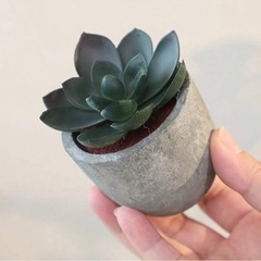 フェイクグリーン　人工観葉植物　3つ3つの画像