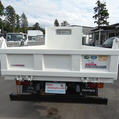 H23 キャンター　カスタム　オートマ３トン　ダンプ　250965の画像