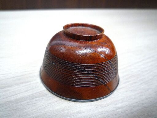 酒盃 五脚セット 純銀内張 木地酒盃 京打物師 鐵邦 作 5脚セット 共箱付 レトロ 苫小牧西店
