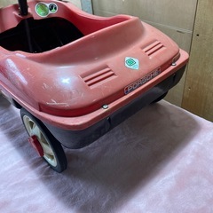 中古品 足こぎカー ペダルカー 子供用おもちゃ ポルシェ 911 Porsche 昭和レトロ の画像