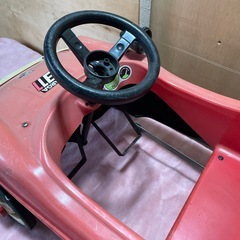 中古品 足こぎカー ペダルカー 子供用おもちゃ ポルシェ 911 Porsche 昭和レトロ の画像
