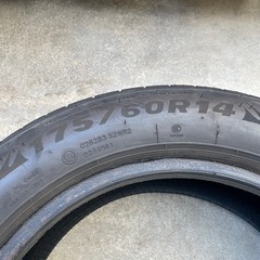 175/60R14 ミネルバタイヤ4本バリ溝の画像
