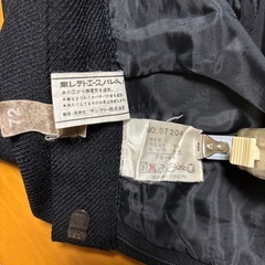 丈66cmくらいのスカート ブラックの画像