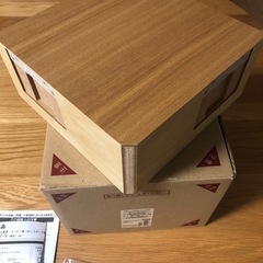 無印良品　壁につけられる家具　コーナー棚の画像