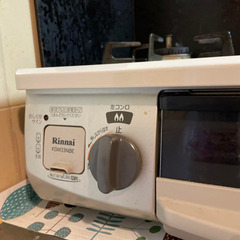 二口　ガスコンロ　都市ガス  Rinnaiの画像