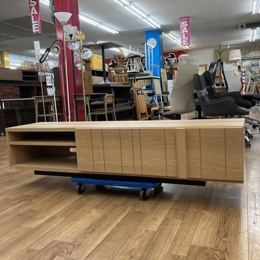 S730 ⭐ SAMOA サモア ローボード テレビボード 引き出し 収納 幅160cm USED 綺麗