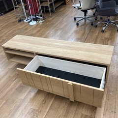 S730 ⭐ SAMOA サモア ローボード テレビボード 引き出し 収納 幅160cm USED 綺麗の画像