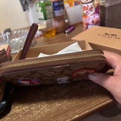 coach長財布❶の画像