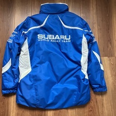 スバル SUBARU WORLD  RALLY TEAM ジャケット の画像