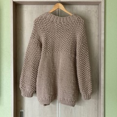 シップス　ハンドニットカーディガンの画像