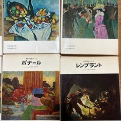 世界の巨匠シリーズ、美術全集の画像