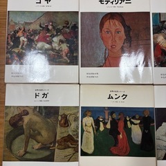 世界の巨匠シリーズ、美術全集の画像