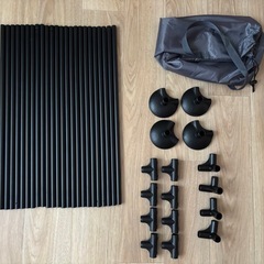 【美品】ベビーサークルソフトスクエアS(ココアブラウン)の画像
