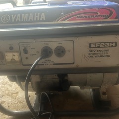 動作OK  YAMAHA　発電機　EF23H　GENERATOR　の画像
