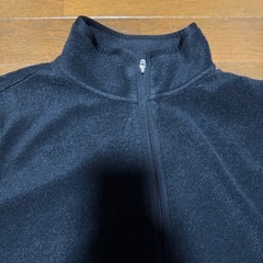 UNIQLO ユニクロ　フリースジャケット　ブラック　アウターの画像