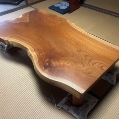 欅 ケヤキ 一枚板 ダイニングテーブル ローテーブル 無垢一枚板 テーブル 豪華テーブル ダイニング カウンター 座卓 天板 無垢材 1枚板 インテリア 家具 木製テーブの画像