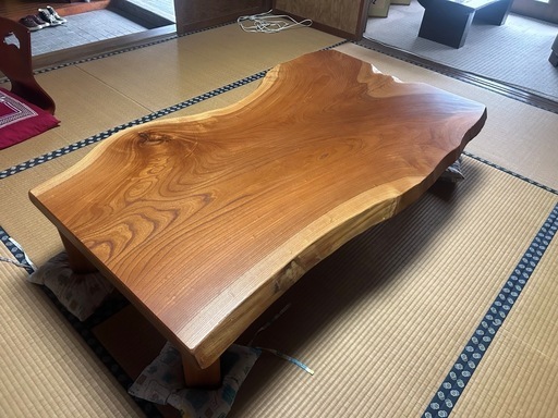 欅 ケヤキ 一枚板 ダイニングテーブル ローテーブル 無垢一枚板 テーブル 豪華テーブル ダイニング カウンター 座卓 天板 無垢材 1枚板 インテリア 家具 木製テーブ