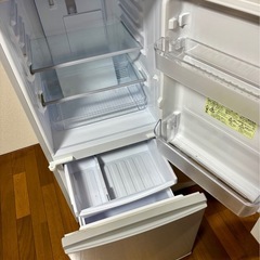 【ジャンク】　SHARP 冷蔵庫　2018年製　の画像
