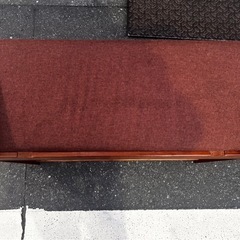木製ベンチ　収納付きベンチ　ヴィンテージ家具　日本家具 の画像