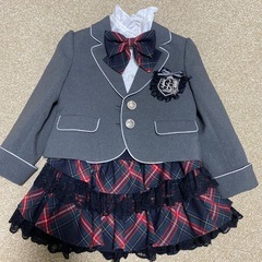 フォーマル 女の子 入学式 卒園式 115cm 9点セットの画像