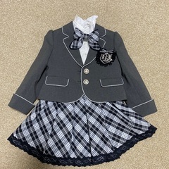 フォーマル 女の子 入学式 卒園式 115cm 9点セットの画像