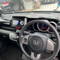 NBOXカスタム　カッコイイ黒　13万キロ　車検あり　乗って帰れますの画像
