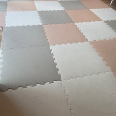 ジョイントマット 防音 床暖房対応 洗える ベビー 子供 単色 ペット かわいい 45cm 10mm厚 36枚 4.5畳の画像