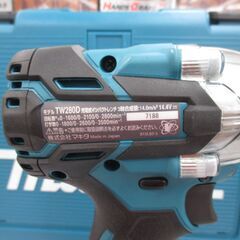 マキタ TW280DRTX インパクトレンチ 未使用品【ハンズクラフト宜野湾店】の画像
