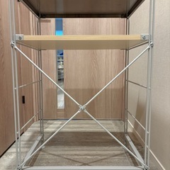 無印良品　スチールユニットシェルフ・小の画像