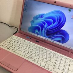 【🍀ピンク美品】最新Windows11「SONY」正規Office2024 インストール済み「管理No31」「基本送料無料の画像
