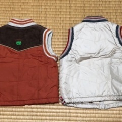ティンカーベル　サンカンシオン　ダウンベスト　サイズ90の画像