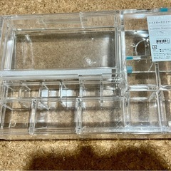 化粧品　コスメケース　 クリアケースの画像