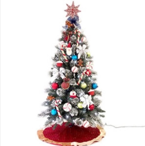 東急ハンズ　クリスマスツリー　150cm (ジンジャーブレッド&お菓子オーナメント)