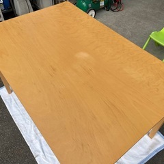 ニトリ ダイニングテーブル ビーク DT BEECH SP LBR W1200 D780 H700 2019年製 中古品 ④の画像