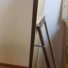 自立する全身鏡 幅33cm 高さ153cm 状態きれいの画像