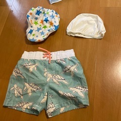 0歳から7歳くらいまでの男児水着セットの画像