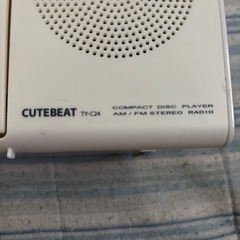 TOSHIBA CDラジオ【ジャンク品】の画像