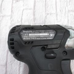 マキタ　TD111DSMXB インパクトレンチ 未使用品【ハンズクラフト宜野湾店】の画像