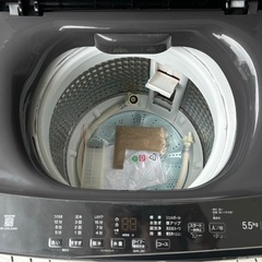 Haier ハイアール 全自動電気洗濯機 JW-U55LK 2023年製 洗濯機の画像