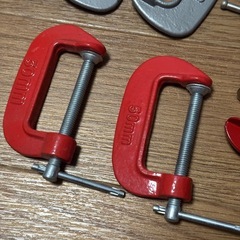 クランプ　フック6個まとめての画像