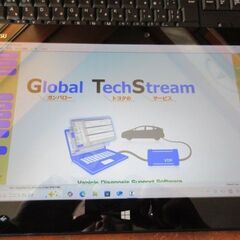 トヨタ・レクサス・日産車用診断ソフト インストール済みタブレット＆ OBDⅡケーブル付の画像