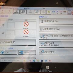 トヨタ・レクサス・日産車用診断ソフト インストール済みタブレット＆ OBDⅡケーブル付の画像