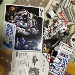 太陽光スペースロボ7  子供用オモチャ　ロボット　の画像
